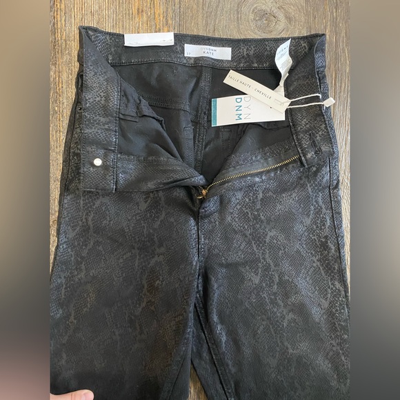 NWT Dynamite Ultra High-waist and super skinny Kate Snake Print  🐍 - Picture 3 of 5